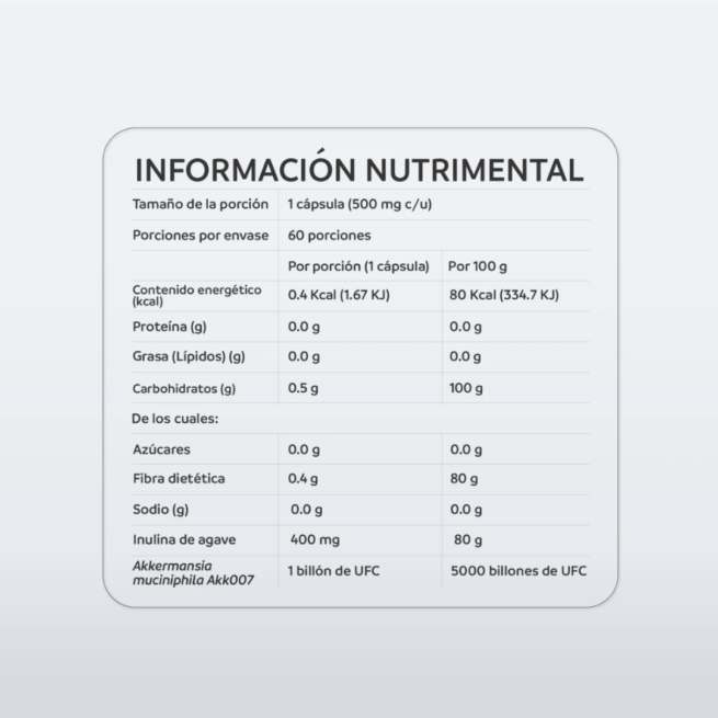 Probiótico Akkermansia Muciniphila - Control de Peso - Metabolismo - Imagen 4